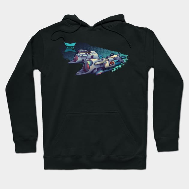 Redout - Graphic Sulha AG Hoodie by 34bigthings